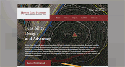 Desktop Screenshot of hutsonlandplanners.com